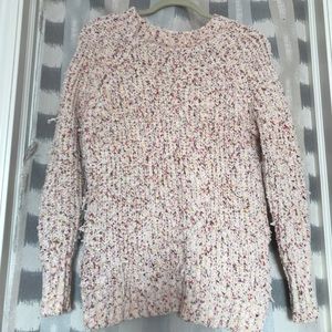 Dip Plush Shag Confetti Sweater
